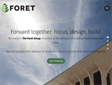 Tablet Screenshot of foretgroup.com